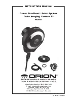 Orion 52018 StarShoot Solar System Instruction Manual preview