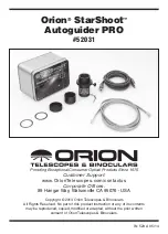 Preview for 1 page of Orion 52031 Manual