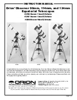 Preview for 1 page of Orion 52986 Instruction Manual