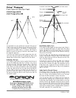 Orion 5377 Paragon-Plus XHD Manual предпросмотр