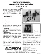 Orion 7822 Instruction Manual preview