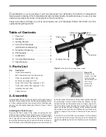 Preview for 3 page of Orion AstroView 100 Instruction Manual