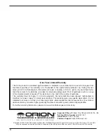 Preview for 14 page of Orion AstroView 55028 Instruction Manual