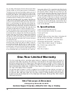 Preview for 18 page of Orion ASTROVIEW 6 EQ Manual