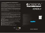 Orion CO1200.1D Owner'S Manual preview