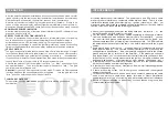 Preview for 7 page of Orion CO1200.1D Owner'S Manual