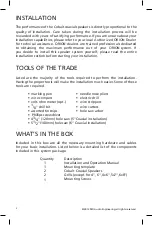 Preview for 4 page of Orion COBALT CO603 Owner'S Manual