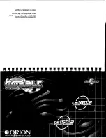 Preview for 1 page of Orion Cobalt Series CS100.2 Manual