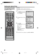 Preview for 44 page of Orion CVD605 Book Instrucctions