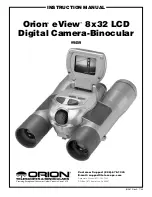 Orion eViewTM 8x32 LCD Instruction Manual preview