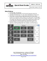 Preview for 7 page of Orion Flex Quick Start Manual