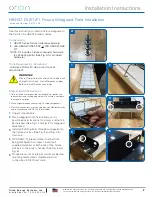 Preview for 4 page of Orion HBHS1 Installation Instructions