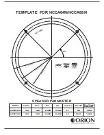 Preview for 3 page of Orion HCCA64N Owner'S Manual