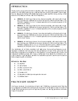 Preview for 3 page of Orion HP-2300 Owner'S Manual