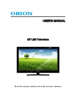 Orion LED 3241 User Manual preview