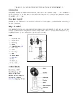 Preview for 2 page of Orion OF1601S User Manual