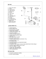 Preview for 3 page of Orion OGSC001 Instruction Manual