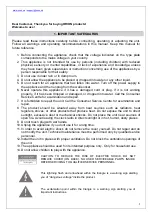 Предварительный просмотр 2 страницы Orion OR-CLR001 Instruction Manual