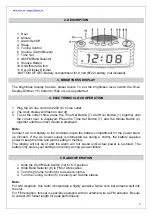 Предварительный просмотр 3 страницы Orion OR-CLR001 Instruction Manual