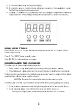 Предварительный просмотр 6 страницы Orion Orcan4 Owner'S Manual