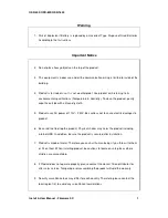 Preview for 2 page of Orion OSD-1600 Install And User Manual