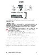 Предварительный просмотр 6 страницы Orion OT-U250PP Installation And Use Manual