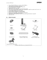 Preview for 9 page of Orion PNVR508 User Manual