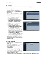 Preview for 52 page of Orion PNVR508 User Manual