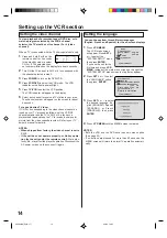 Preview for 14 page of Orion SANSUI VRDVD4001AC Owner'S Manual