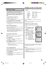 Preview for 15 page of Orion SANSUI VRDVD4001AC Owner'S Manual