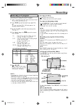 Preview for 19 page of Orion SANSUI VRDVD4001AC Owner'S Manual