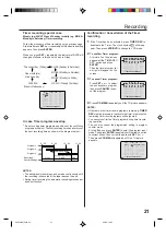 Preview for 21 page of Orion SANSUI VRDVD4001AC Owner'S Manual