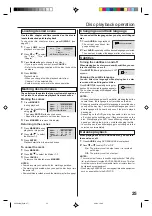 Preview for 25 page of Orion SANSUI VRDVD4001AC Owner'S Manual