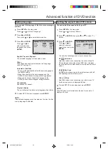 Preview for 29 page of Orion SANSUI VRDVD4001AC Owner'S Manual