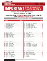 Preview for 2 page of Orion SC184 Instructions For Use Manual