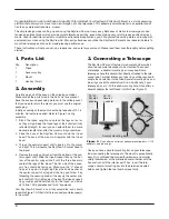 Предварительный просмотр 2 страницы Orion SkyView AZ Manual