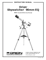 Orion SKYWATCHER 9024 Instruction Manual preview