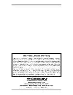 Preview for 8 page of Orion STARSHOOT 52188 Manual