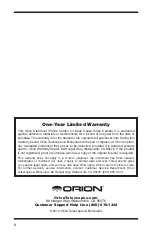 Preview for 5 page of Orion Starshoot Instruction Manual