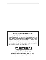 Preview for 4 page of Orion STEADYSTAR 53081 Manual