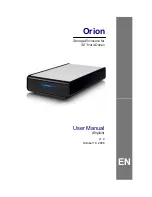 Preview for 1 page of Orion Storage enclosure User Manual