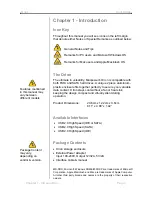 Preview for 3 page of Orion Storage enclosure User Manual