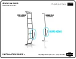 Preview for 1 page of Orion Surf/SUP Board Hooks Installation Manual