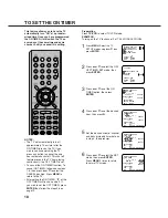 Preview for 20 page of Orion TELETEXT 21FVD Operating Instructions Manual