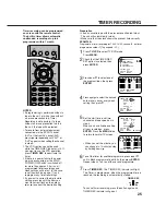 Preview for 27 page of Orion TELETEXT 21FVD Operating Instructions Manual