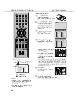 Preview for 44 page of Orion TELETEXT 21FVD Operating Instructions Manual