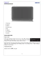 Preview for 4 page of Orion TP700A Instruction Manual