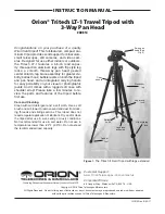 Предварительный просмотр 1 страницы Orion Tritech LT-1 Instruction Manual