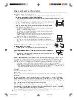 Preview for 6 page of Orion TV-32082 Operating Instructions Manual