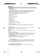 Preview for 2 page of Orion TV19PL110D A Operating Instructions Manual